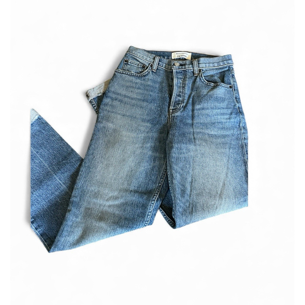 Reformation Juliet High Straight Relaxed Jean size 25 - HAVE BEEN ALTERED